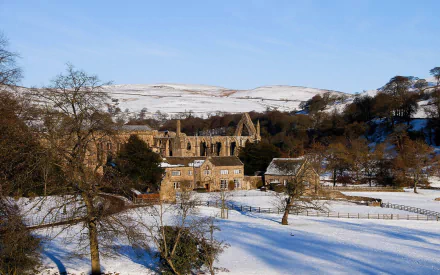 man made Bolton Priory HD Desktop Wallpaper | Background Image