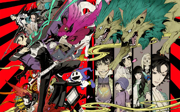 video game Shin Megami Tensei yokai monster HD Desktop Wallpaper | Background Image
