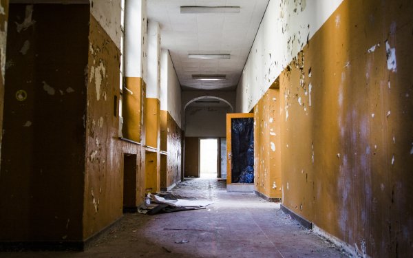 Man Made Ruin HDR Urban Germany Rust HD Wallpaper | Background Image
