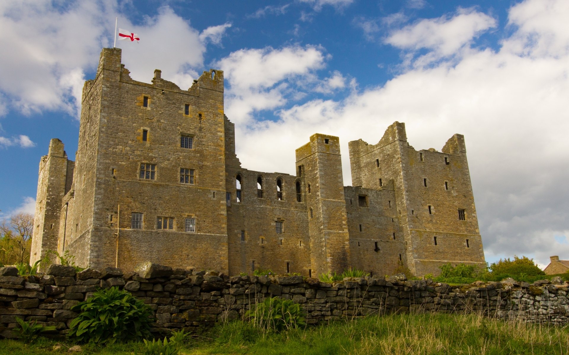 Download Man Made Bolton Castle HD Wallpaper