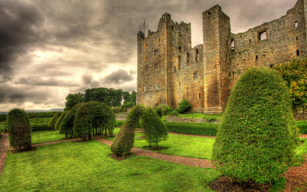 man made bolton castle HD Desktop Wallpaper | Background Image