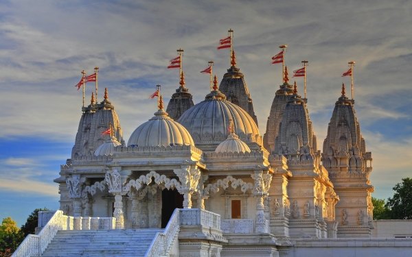 Religious Shri Swaminarayan Mandir Temples London England HD Wallpaper | Background Image