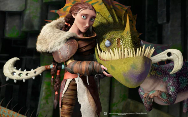 Valka (How to Train Your Dragon) dragon movie How to Train Your Dragon 2 HD Desktop Wallpaper | Background Image