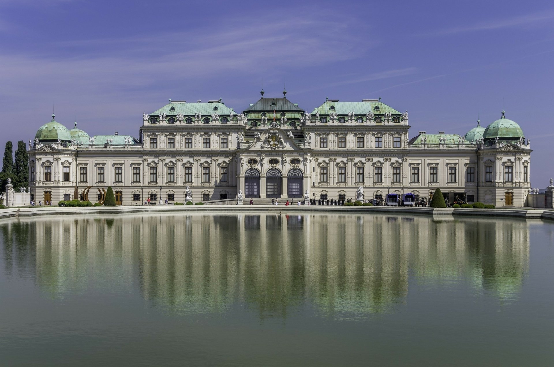Download Austria Palace Man Made Belvedere Palace HD Wallpaper by Kurt Bauschardt