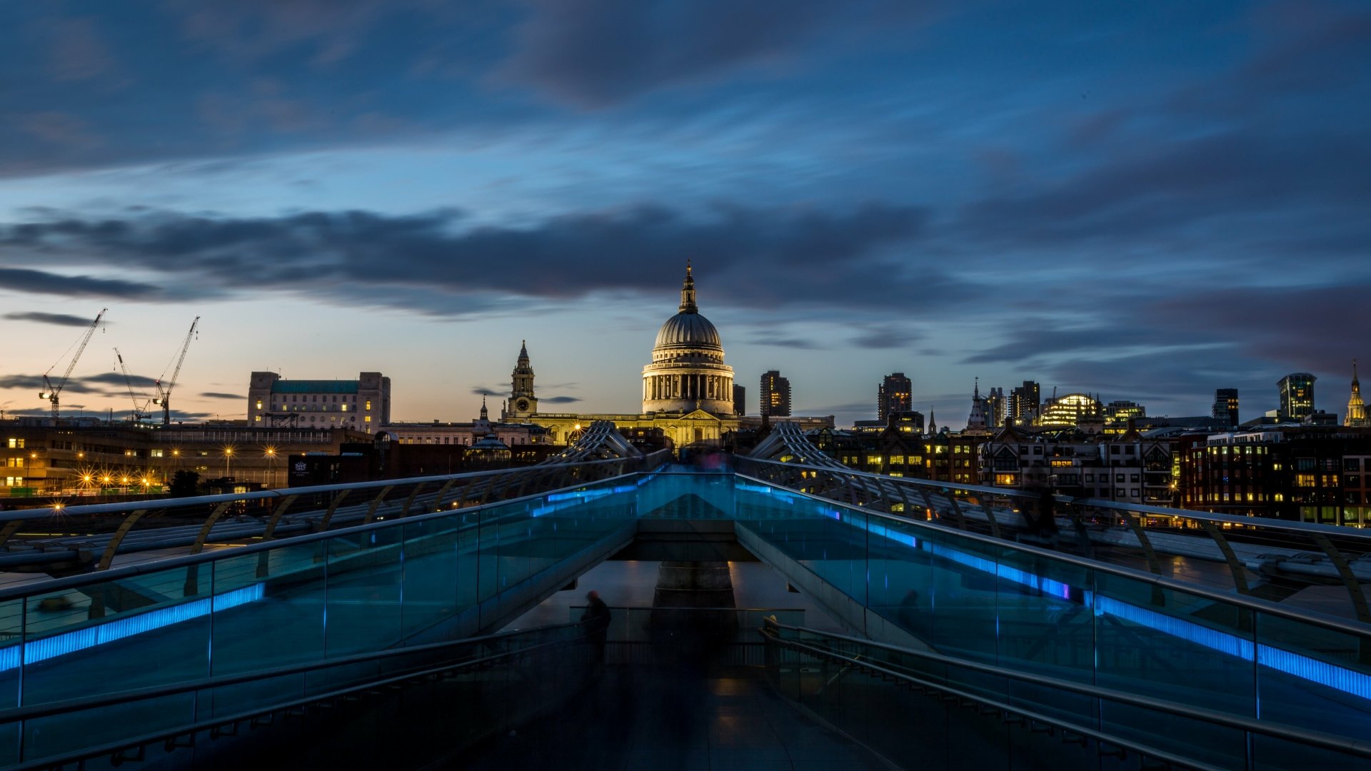 Man Made Millennium Bridge 4k Ultra HD Wallpaper