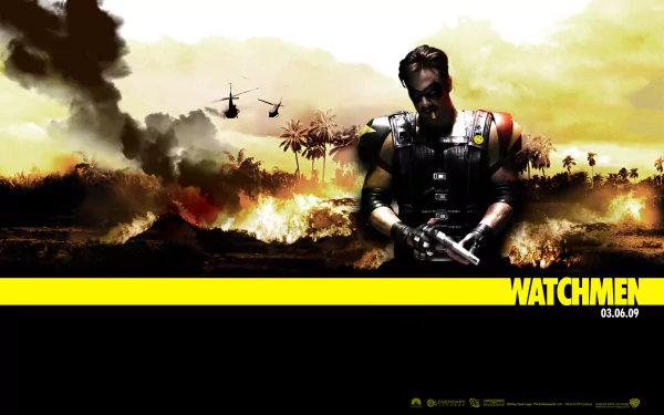 The Comedian (Watchmen) movie Watchmen HD Desktop Wallpaper | Background Image
