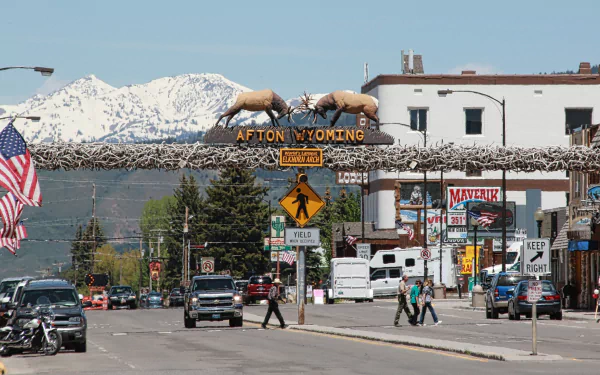 man made Antler Arch HD Desktop Wallpaper | Background Image