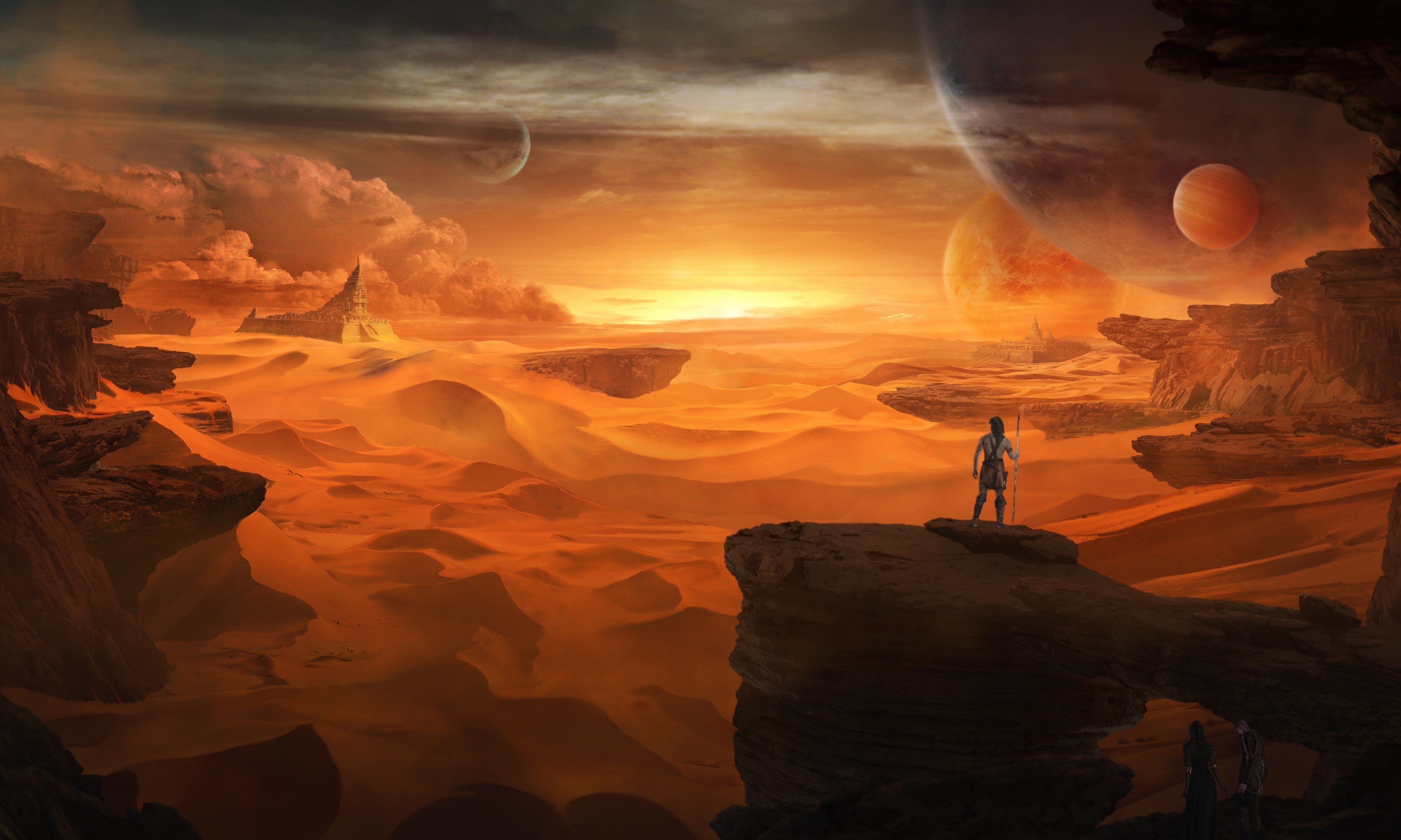Sci Fi Dune HD Wallpaper