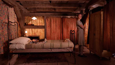 Saoirse Ronan bedroom bed room movie The Grand Budapest Hotel HD Desktop Wallpaper | Background Image