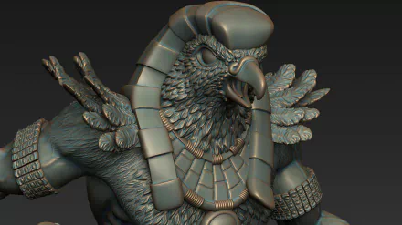 fantasy Horus (Deity) HD Desktop Wallpaper | Background Image