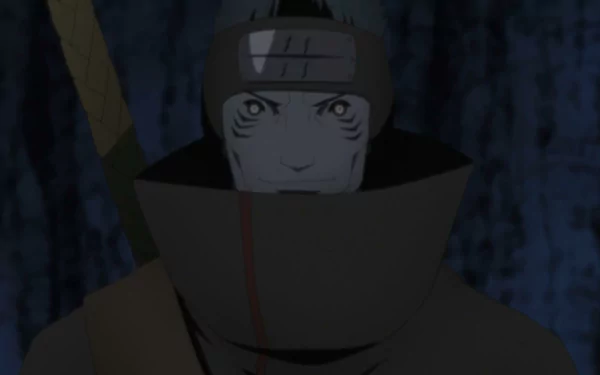 Kisame Hoshigaki from Naruto stands menacingly in this HD PC desktop wallpaper, showcasing artwork from Naruto Shippuden: Ultimate Ninja Storm Revolution.