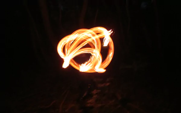 photography Fire juggling HD Desktop Wallpaper | Background Image