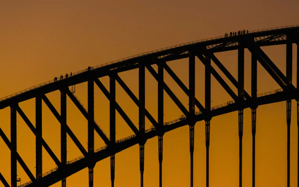 bridge man made Sydney Harbour Bridge HD Desktop Wallpaper | Background Image