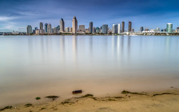 water reflection man made San Diego HD Desktop Wallpaper | Background Image
