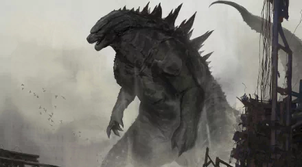 movie Godzilla (2014) HD Desktop Wallpaper | Background Image