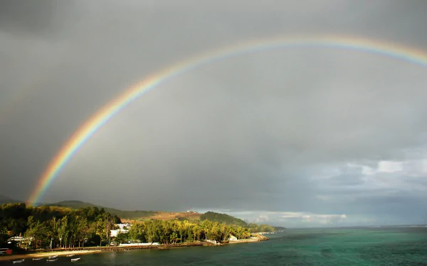 nature rainbow HD Desktop Wallpaper | Background Image