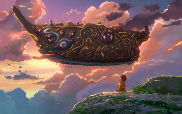 Anime Children Who Chase Lost Voices HD Desktop Wallpaper | Background Image