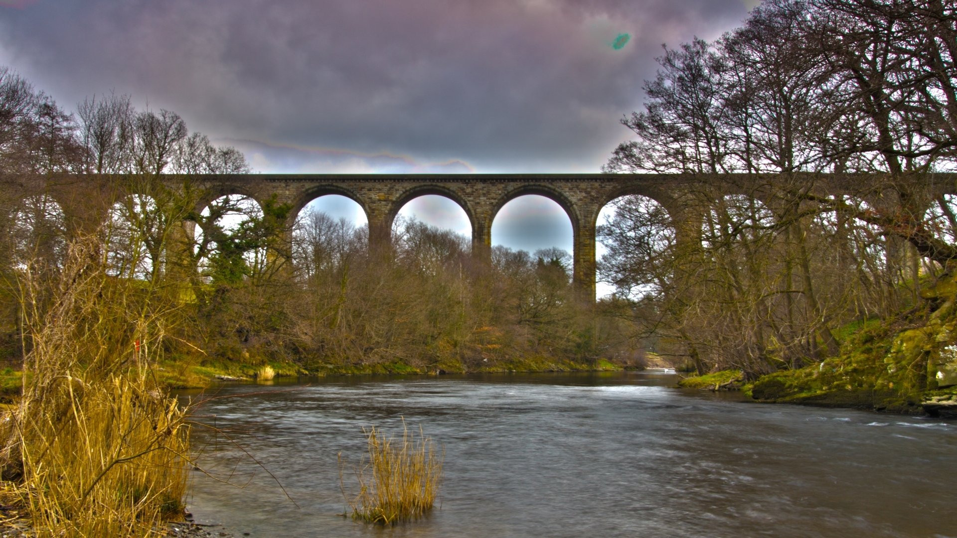 Download Man Made Pontcysyllte Aqueduct HD Wallpaper