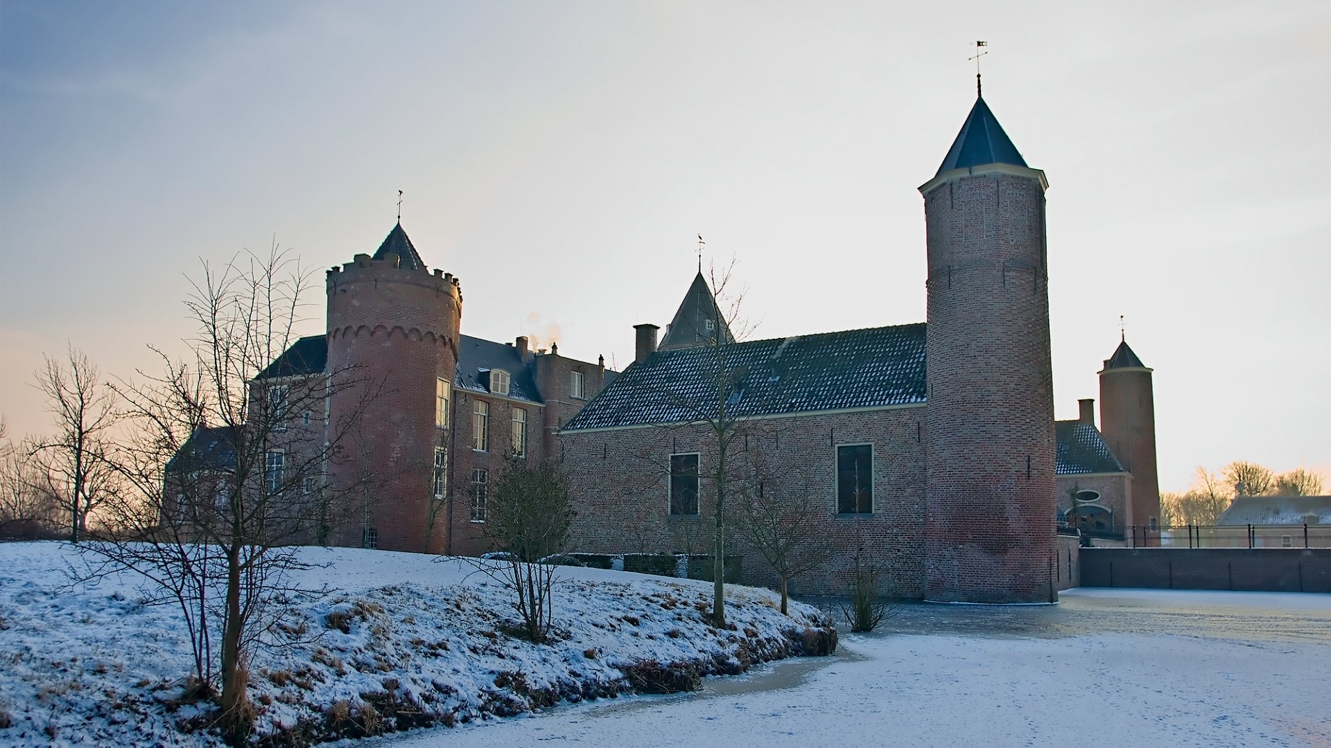 Download Man Made Westhove Castle HD Wallpaper