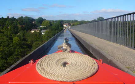 man made Pontcysyllte Aqueduct HD Desktop Wallpaper | Background Image