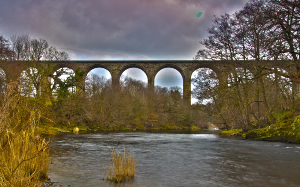 man made Pontcysyllte Aqueduct HD Desktop Wallpaper | Background Image
