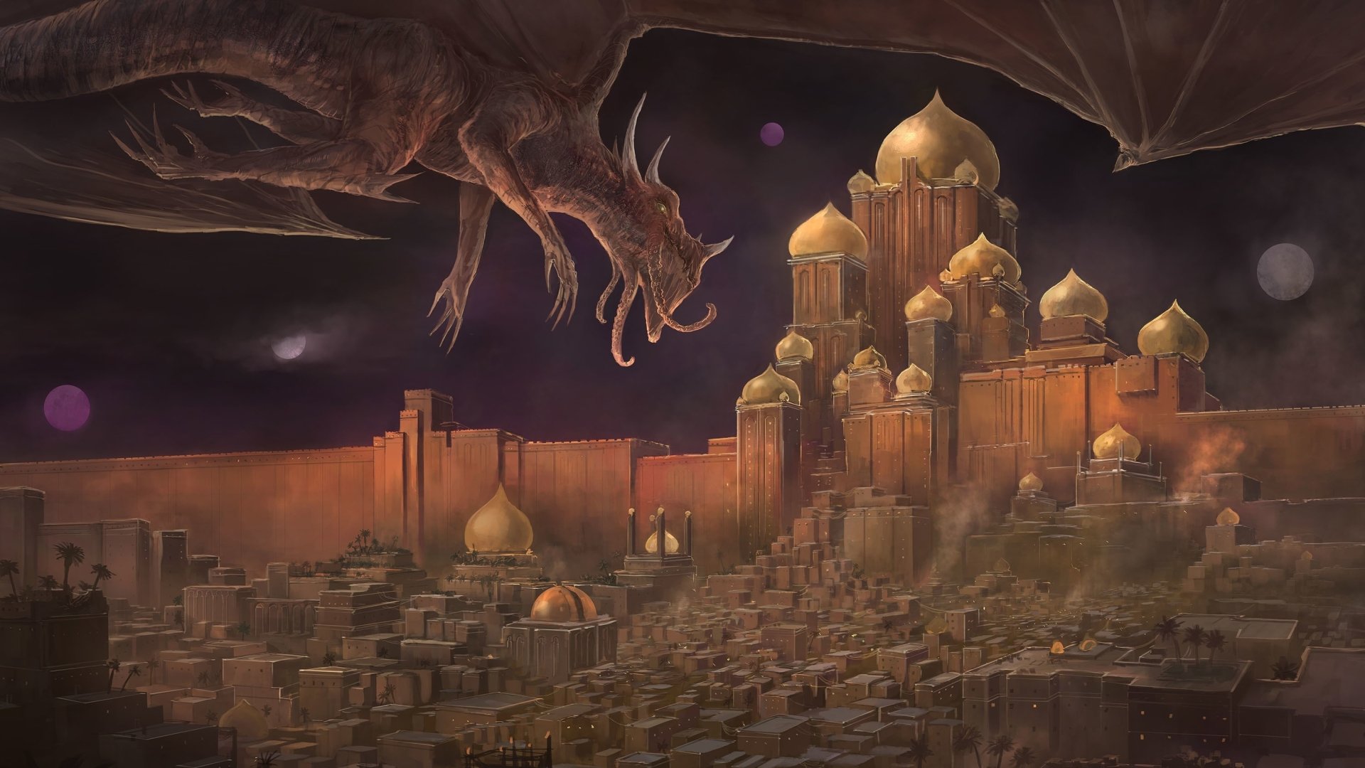 Download Fantasy Dragon HD Wallpaper by Jeff Brown