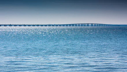 man made Vasco da Gama Bridge HD Desktop Wallpaper | Background Image