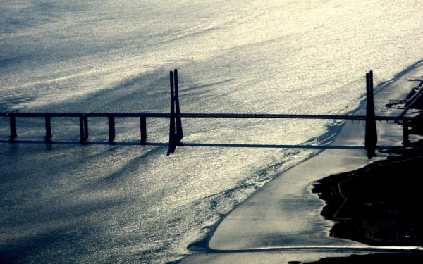 man made Vasco da Gama Bridge HD Desktop Wallpaper | Background Image