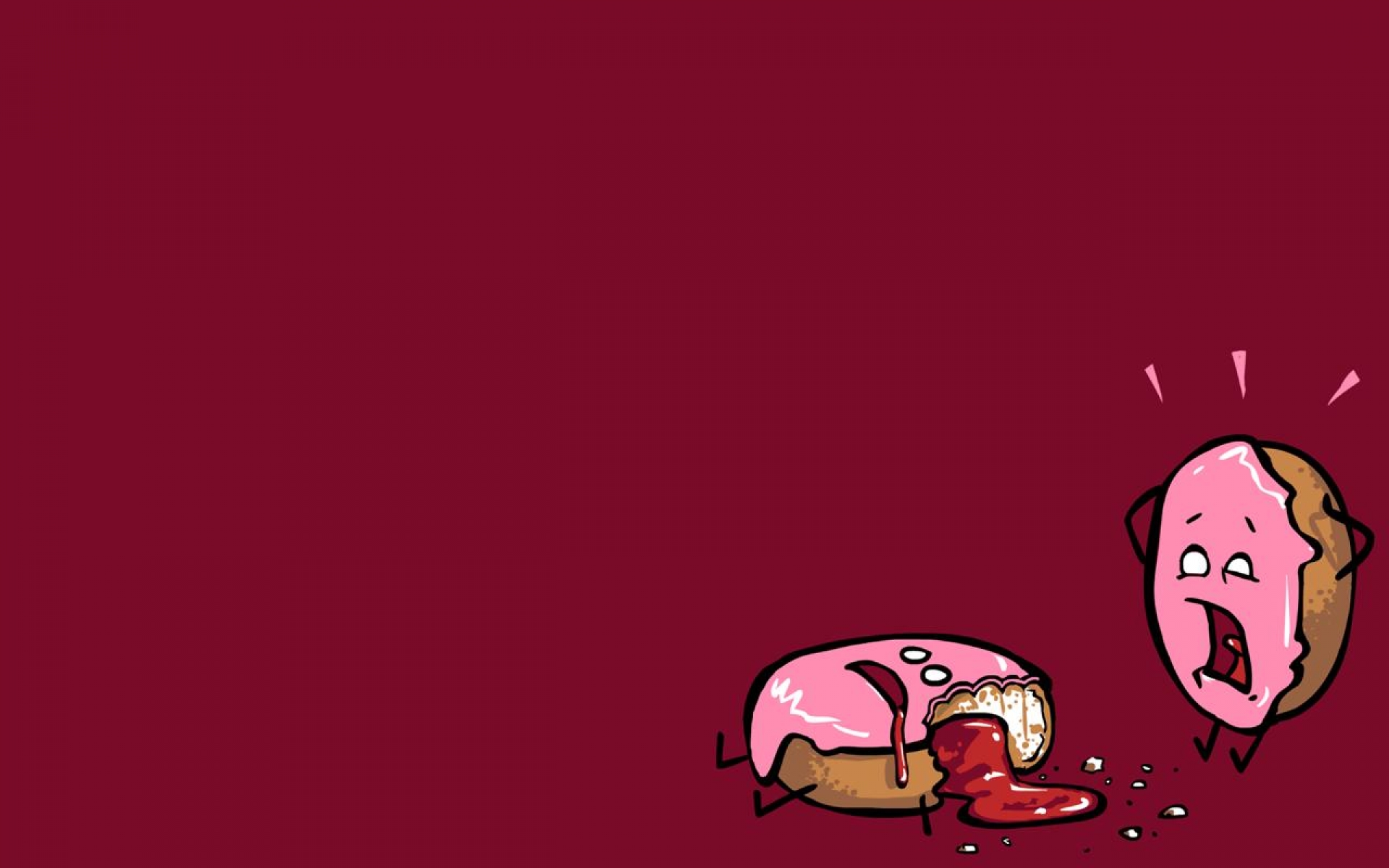 Download Funny Food HD Wallpaper