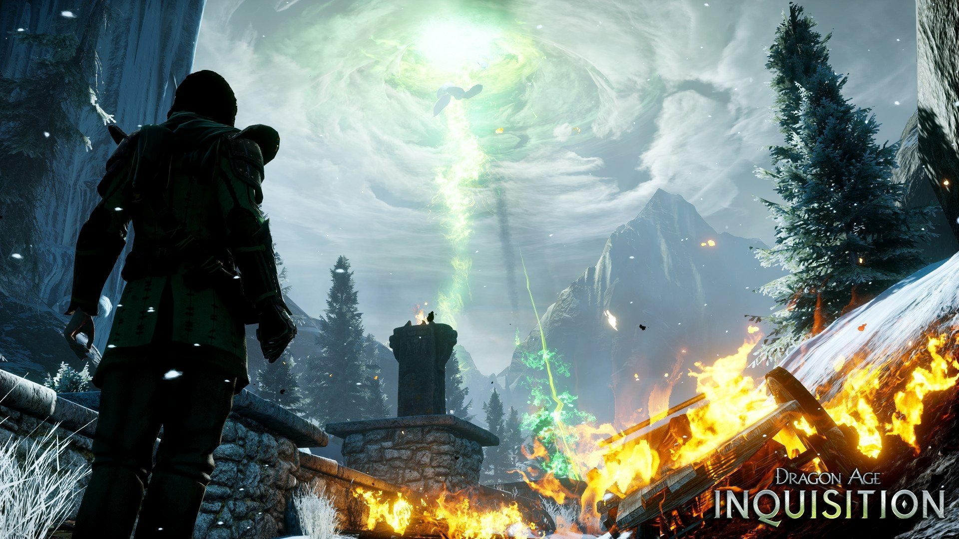 Breach Above: Dragon Age Inquisition HD | Skyfall Breach Wallpaper ...