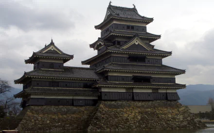 man made matsumoto castle HD Desktop Wallpaper | Background Image