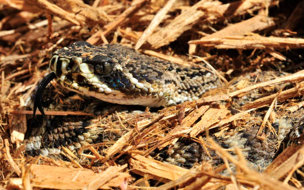 Animal eastern diamondback rattlesnake HD Desktop Wallpaper | Background Image