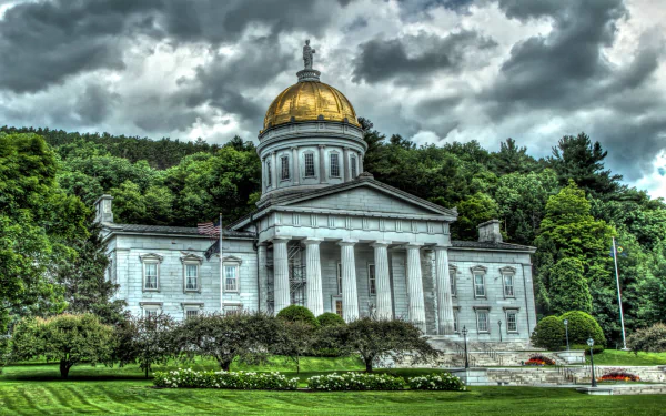 man made Vermont State House HD Desktop Wallpaper | Background Image