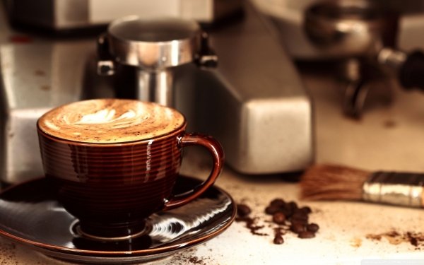 Nahrungsmittel Cappuccino Kaffee HD Wallpaper | Hintergrund