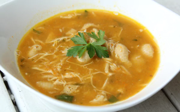 food Chicken Soup HD Desktop Wallpaper | Background Image
