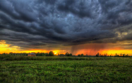nature storm HD Desktop Wallpaper | Background Image