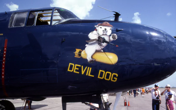 military Aircraft Nose Art HD Desktop Wallpaper | Background Image