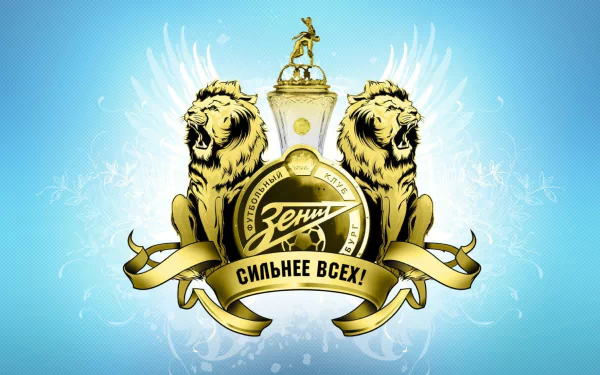 FC Zenit Saint Petersburg Sports HD Desktop Wallpaper | Background Image