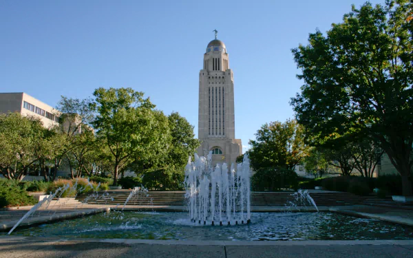 man made Nebraska State Capitol HD Desktop Wallpaper | Background Image