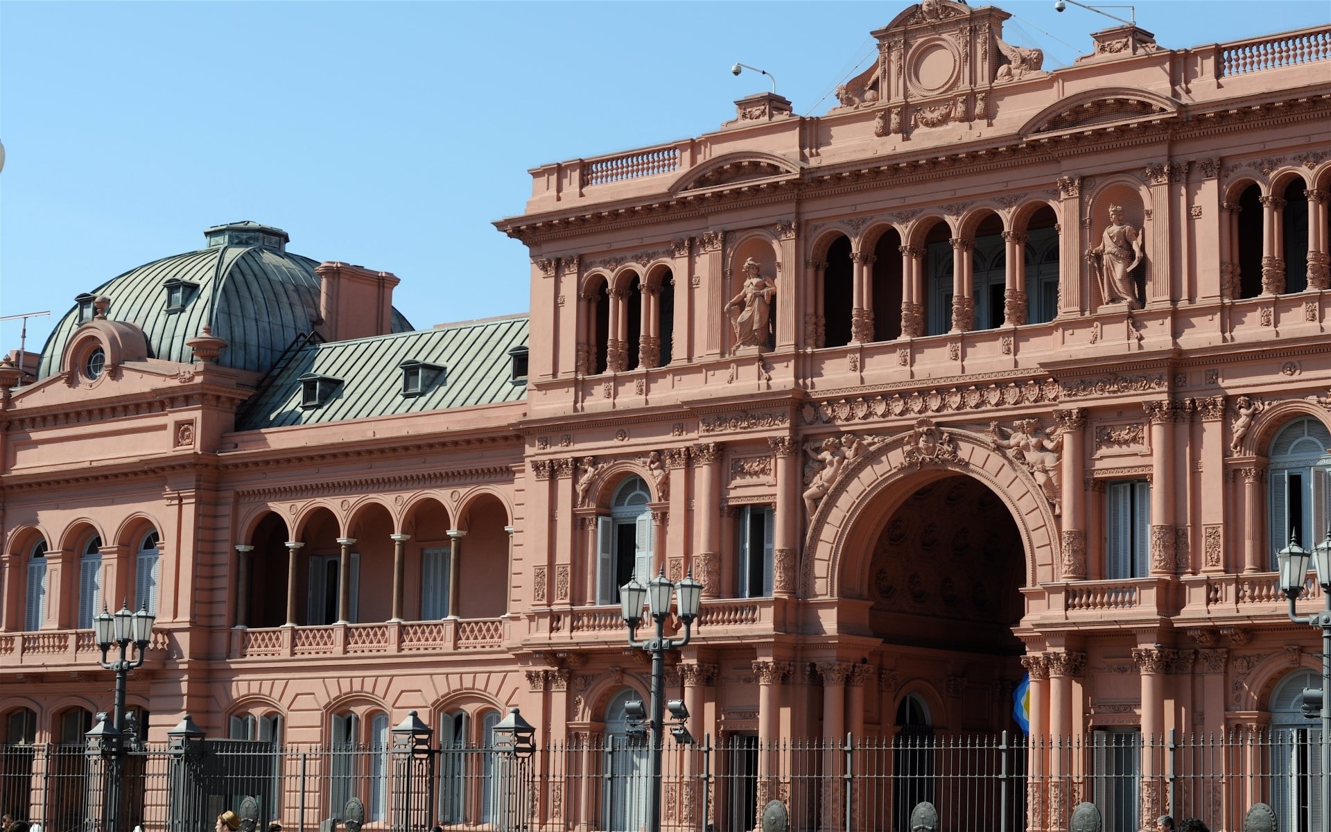 Download Man Made Casa Rosada HD Wallpaper