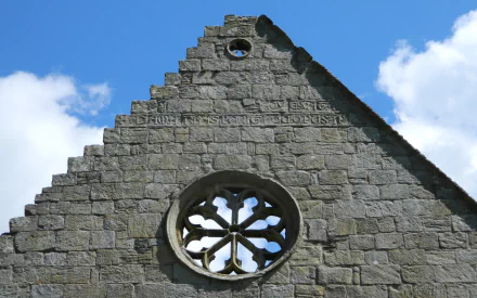 religious Valle Crucis Abbey HD Desktop Wallpaper | Background Image