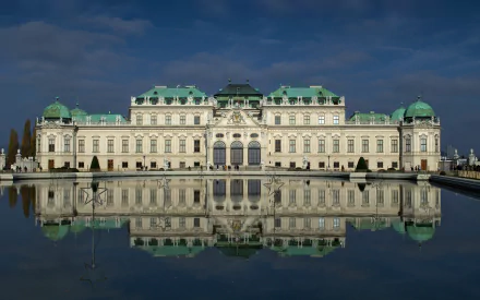 man made Belvedere Palace HD Desktop Wallpaper | Background Image