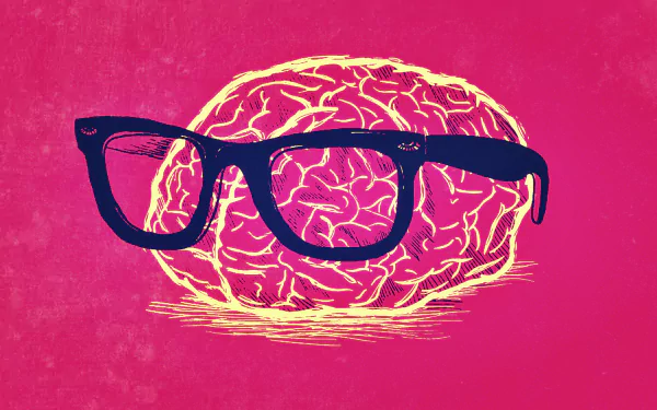  Nerd Brain (Red Color) 