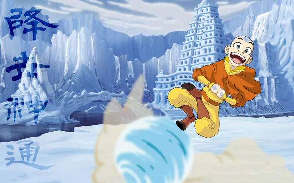 Aang (Avatar) Anime Avatar: The Last Airbender HD Desktop Wallpaper | Background Image