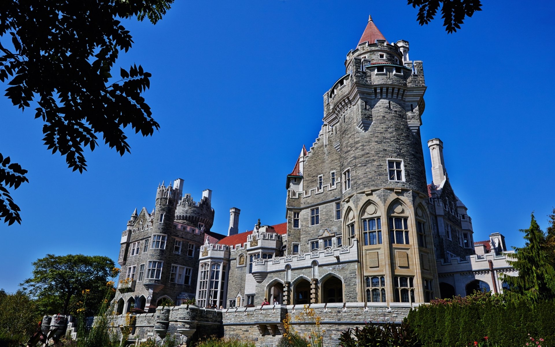 Download Man Made Casa Loma HD Wallpaper