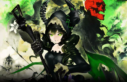 Dead Master (Black Rock Shooter) Anime Black Rock Shooter HD Desktop Wallpaper | Background Image