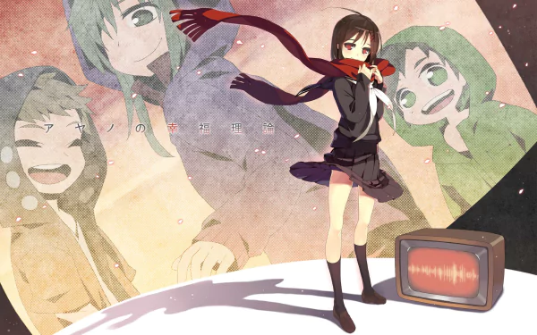 Ayano Tateyama Kousuke Seto Tsubomi Kido Shuuya Kano Anime Kagerou Project HD Desktop Wallpaper | Background Image