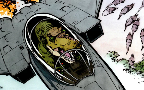 Comic Calvin & Hobbes HD Desktop Wallpaper | Background Image