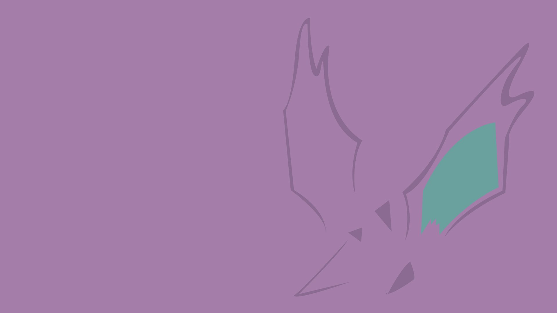 Download Minimalist Nidorino (Pokémon) Video Game Pokemon Minimalist Gaming HD Wallpaper