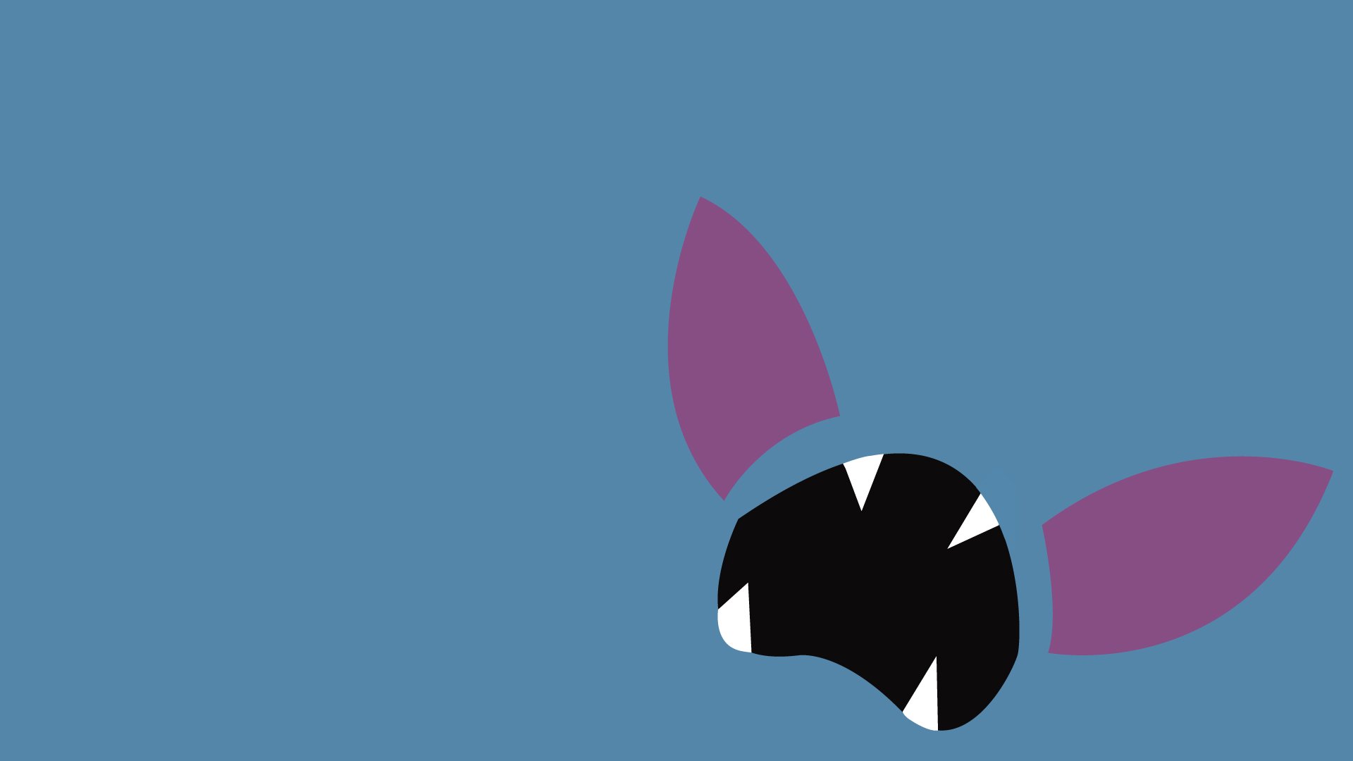 Download Minimalist Zubat (Pokémon) Video Game Pokemon Minimalist Gaming HD Wallpaper